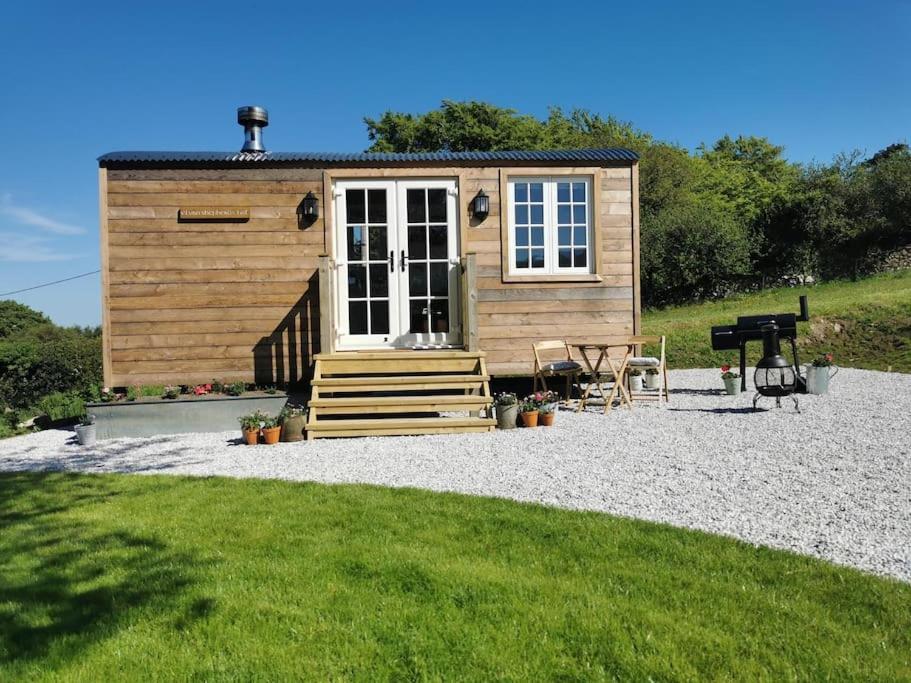 Elvan Farm Shepherd'S Hut Villa Ексетър Екстериор снимка
