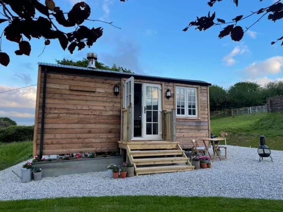 Elvan Farm Shepherd'S Hut Villa Ексетър Екстериор снимка
