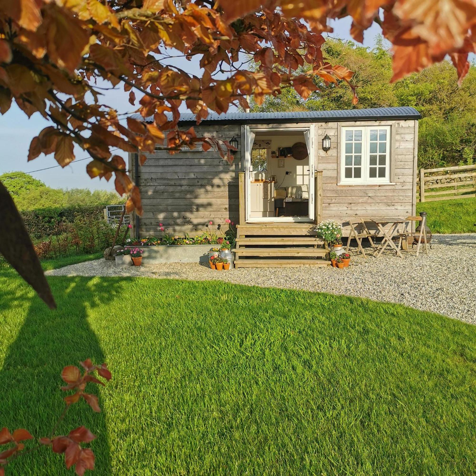 Elvan Farm Shepherd'S Hut Villa Ексетър Екстериор снимка